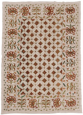 Suzani Embroidery Central Asia,