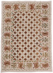 Suzani Embroidery Central Asia