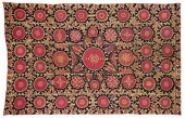 Suzani silk embroidery, finely