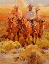 SUZANNE BAKER O/C, COWBOYS IN