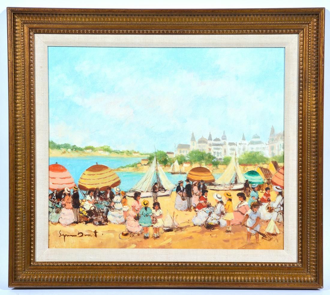SUZANNE DEMAREST, BEACH SCENE,