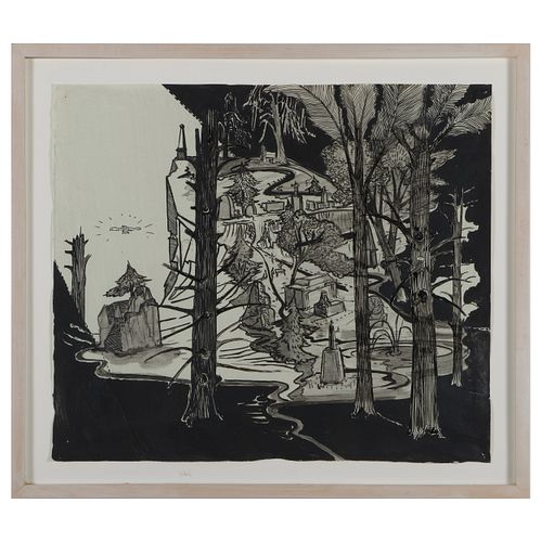 SUZANNE KUHN (B. 1969): FRIEDHOF AM