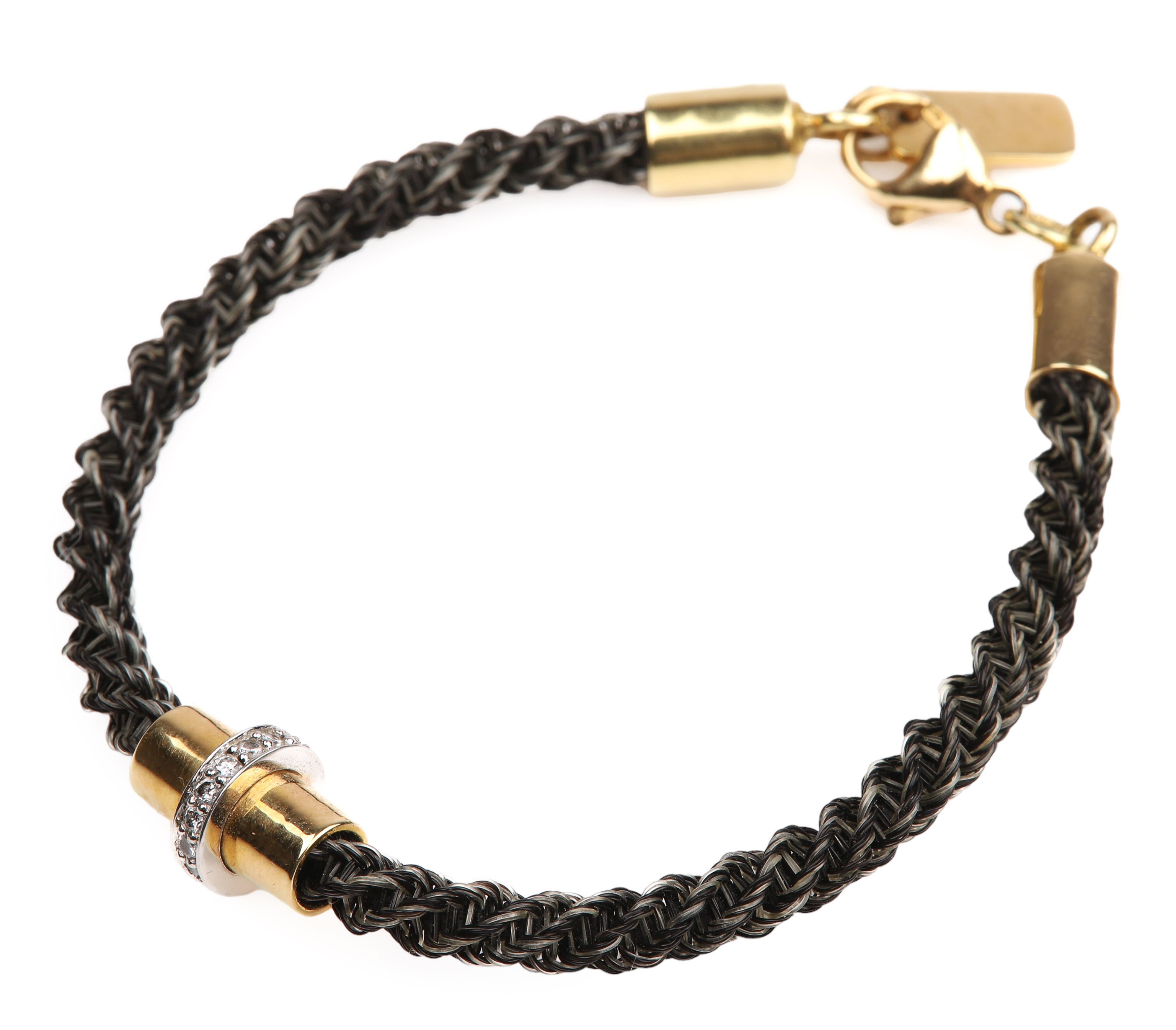 Suzanne Storms horse hair bracelet,