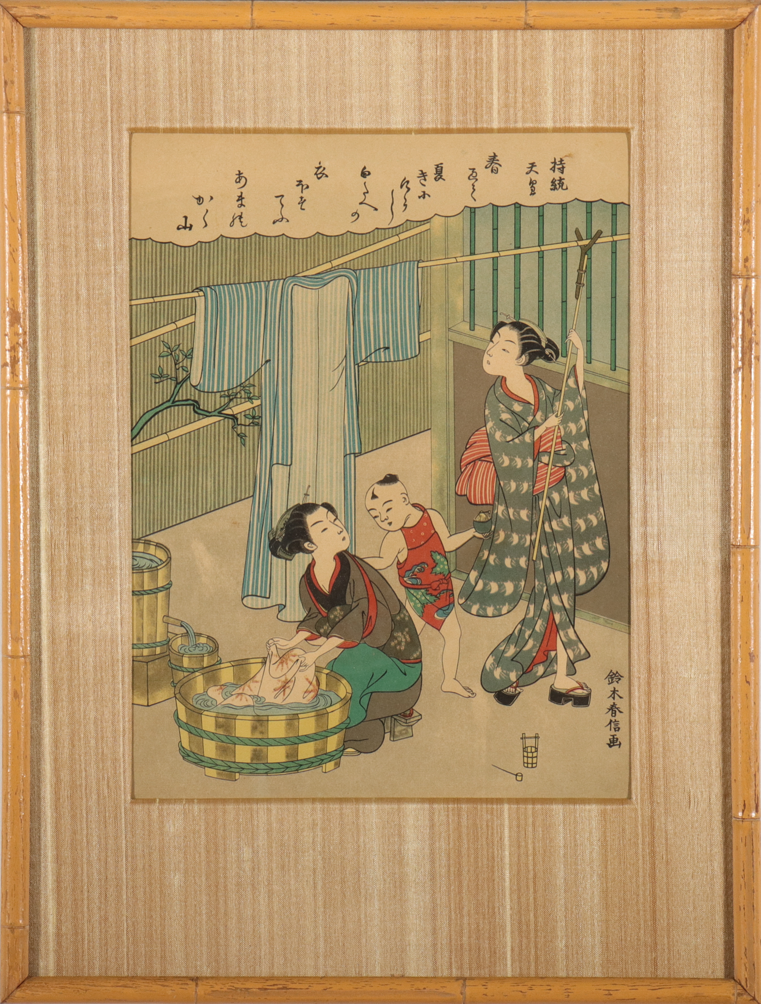 SUZUKI HARONOBU JAPANESE PRINT