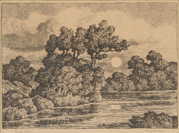 (Sven) Birger Sandzen (American,
