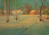 SVEN SVENDSEN OIL ON CANVAS (C