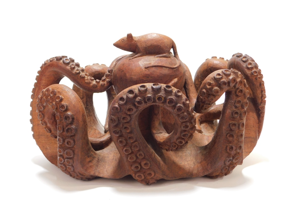SVEN V. ORTQUIST OCTOPUS & RAT WOOD