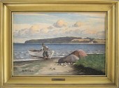 SVEND DREWS OIL ON CANVAS (Den
