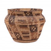 SW PIMA PEOPLES COILED BASKET