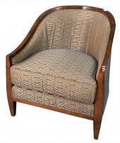 SWAIM UPHOLSTERED CLUB CHAIR,