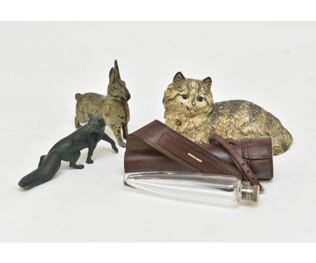 Swaine Adeney leather cased fox