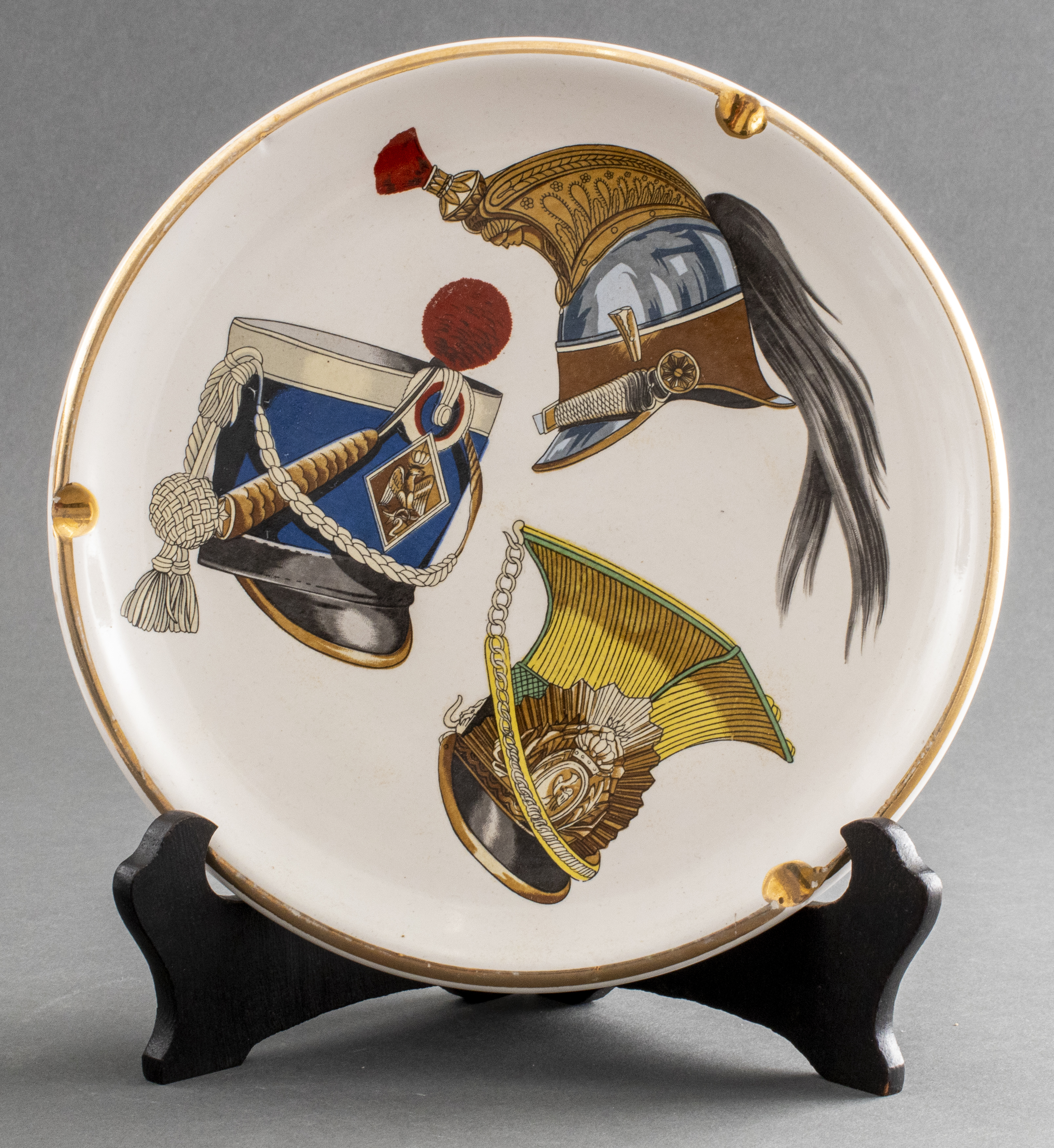 SWANK MILITAIRE HELMET ASHTRAY