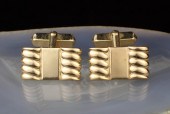 SWANK SIGNED TEN KARAT GOLD CU