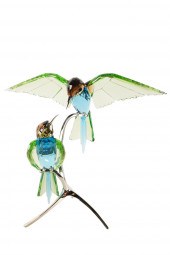 SWAROVSKI "BEE EATERS" FIGUREC