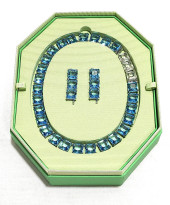 SWAROVSKI BLUE MILLENIA NECKLA