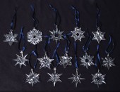 SWAROVSKI CRYSTAL 14 ORNAMENTS