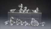 SWAROVSKI CRYSTAL 14 PIECE BIR