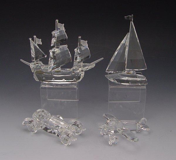 SWAROVSKI CRYSTAL 4 PIECES OF
