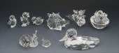 SWAROVSKI CRYSTAL 9 PIECE DUCK