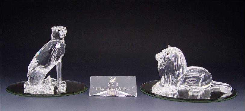 SWAROVSKI CRYSTAL AFRICAN BIG CATS: