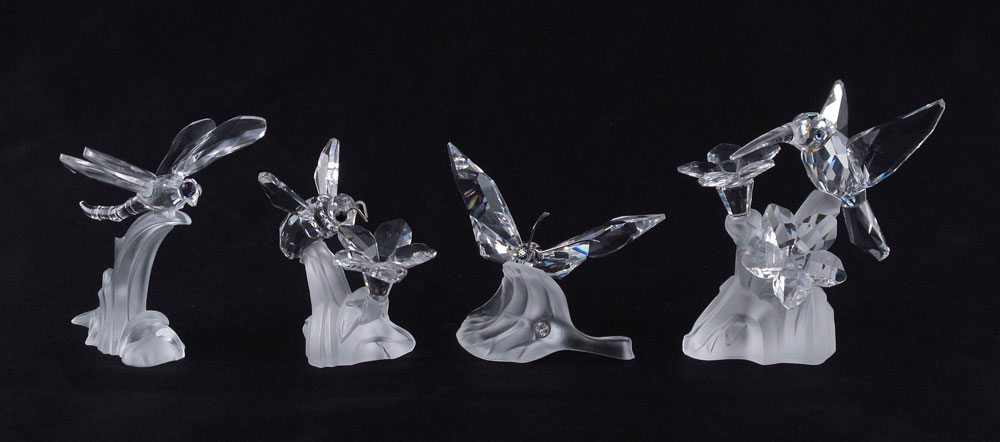 SWAROVSKI CRYSTAL AMONG FLOWERS &