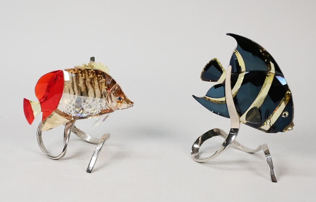 SWAROVSKI CRYSTAL ANGELFISH &