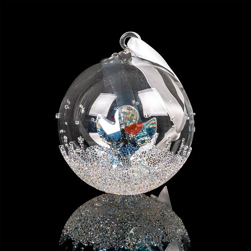 SWAROVSKI CRYSTAL BALL ORNAMENT,