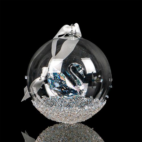 SWAROVSKI CRYSTAL BALL ORNAMENT,