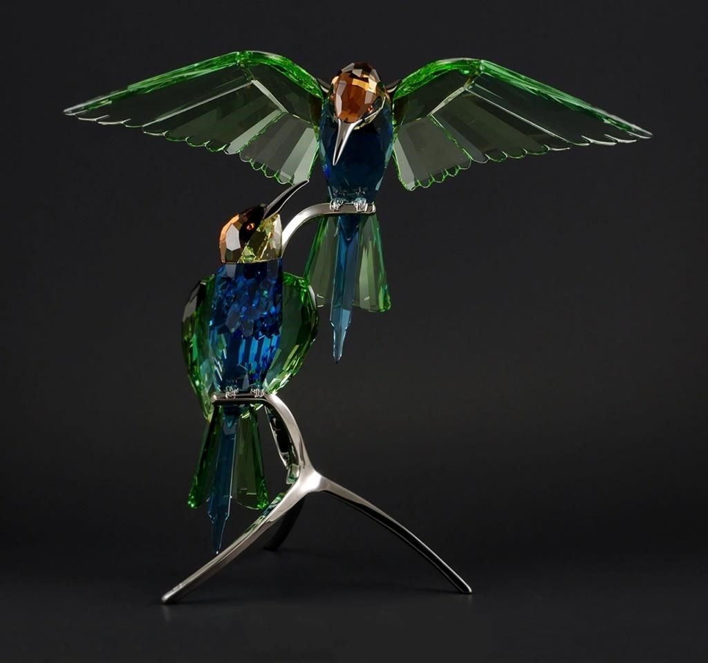 SWAROVSKI CRYSTAL BEE EATERS