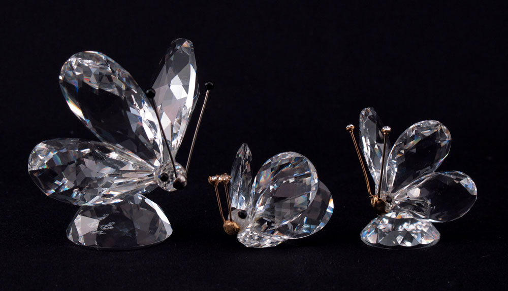 SWAROVSKI CRYSTAL BUTTERFLY