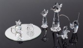 SWAROVSKI CRYSTAL CAT FIGURINE