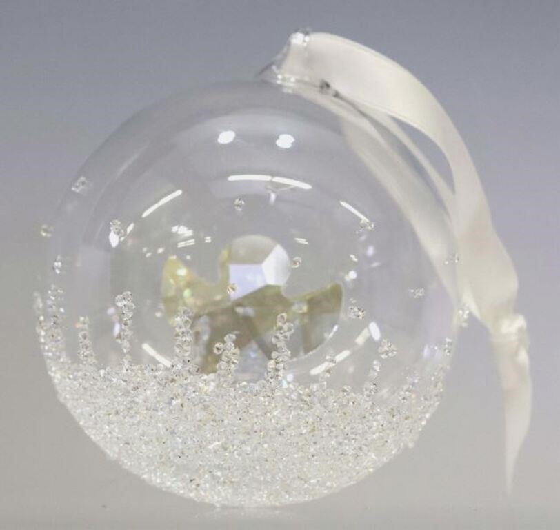 SWAROVSKI CRYSTAL CHRISTMAS BALL