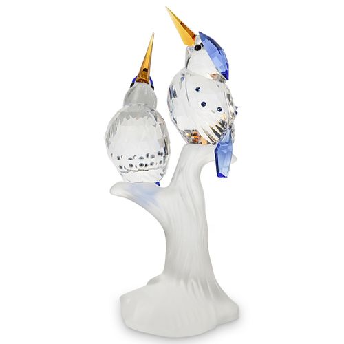 SWAROVSKI CRYSTAL DOUBLE BIRD