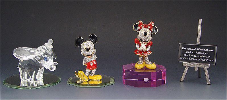 SWAROVSKI CRYSTAL DUMBO and ARRIBAS