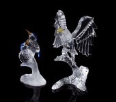 SWAROVSKI CRYSTAL FEATHERED BE