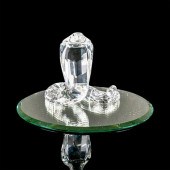 SWAROVSKI CRYSTAL FIGURE, COBR