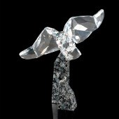 SWAROVSKI CRYSTAL FIGURE, EAGL