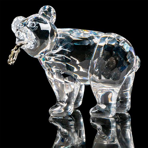 SWAROVSKI CRYSTAL FIGURE, GRIZZLY