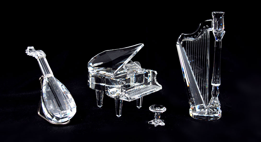 SWAROVSKI CRYSTAL FIGURES: 3