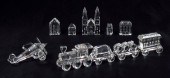 SWAROVSKI CRYSTAL FIGURES: 8 p