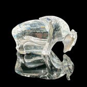 SWAROVSKI CRYSTAL FIGURINE, BU