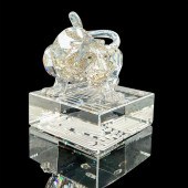 SWAROVSKI CRYSTAL FIGURINE, CH