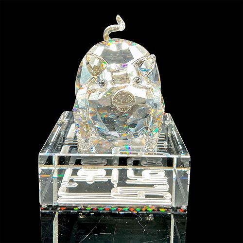 SWAROVSKI CRYSTAL FIGURINE, CHINESE