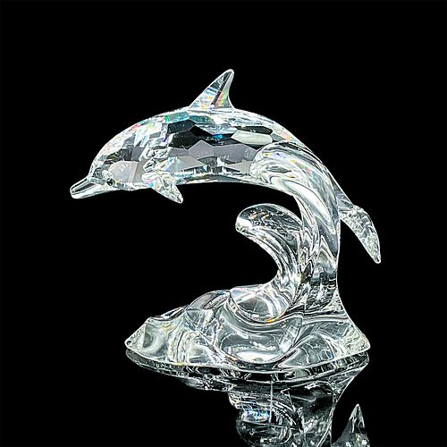 SWAROVSKI CRYSTAL FIGURINE, DOLPHIN