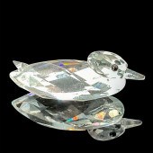 SWAROVSKI CRYSTAL FIGURINE, DU
