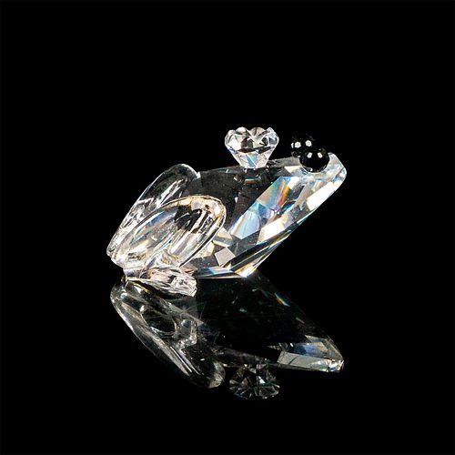 SWAROVSKI CRYSTAL FIGURINE, FROG