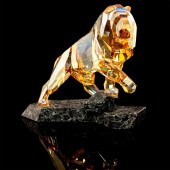 SWAROVSKI CRYSTAL FIGURINE, GO