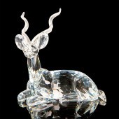 SWAROVSKI CRYSTAL FIGURINE, KU