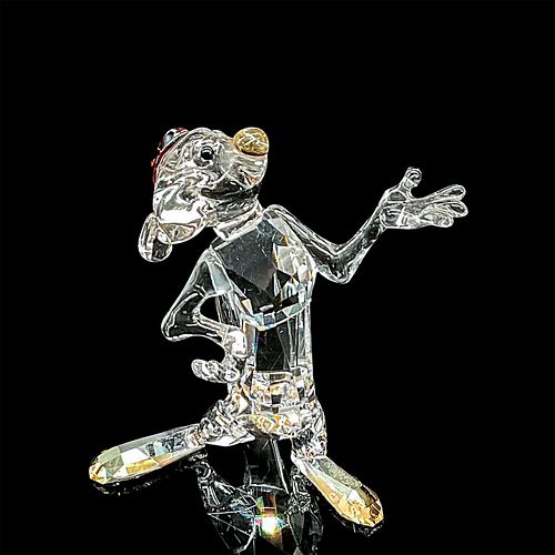 SWAROVSKI CRYSTAL FIGURINE, LION