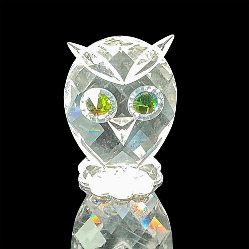 SWAROVSKI CRYSTAL FIGURINE, OWL